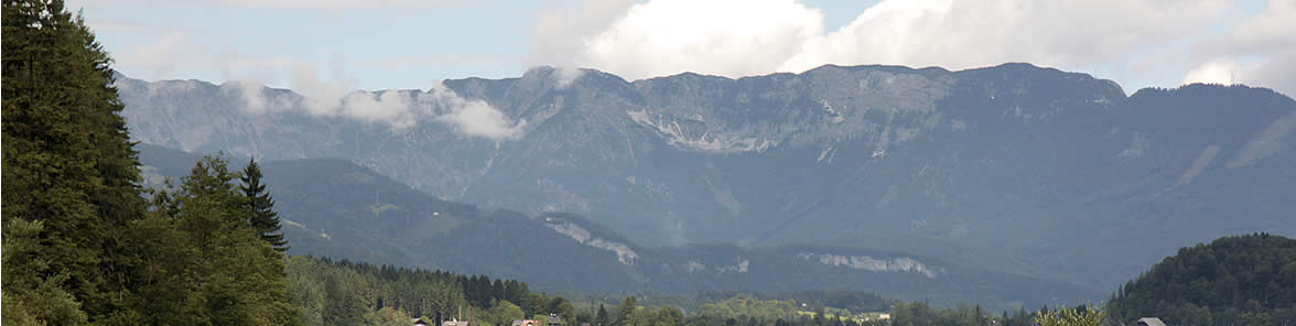 Landschaftsfoto mit Bergen